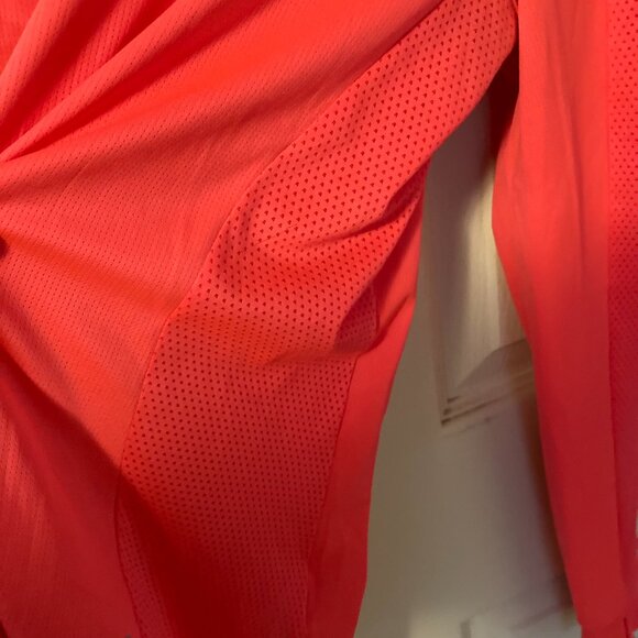 Women Adidas Running Aeroready Athletic Top Size Large Pink - Picture 5 of 8